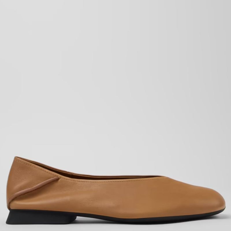 CAMPER - Zapato Casuales Mujer Cuero Beige Camper