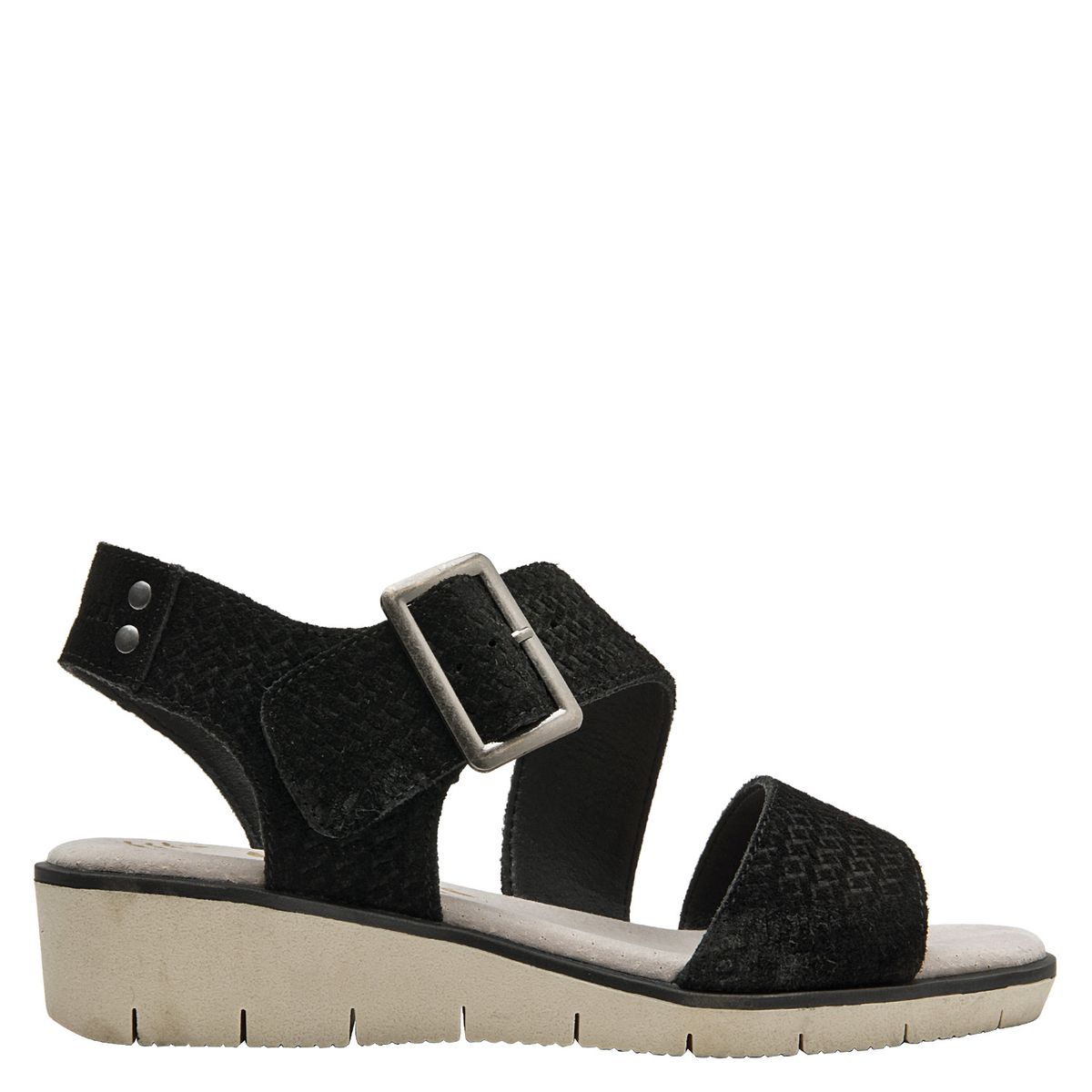 PANAMA JACK - Sandalia Mujer Cuero Negro Panama Jack