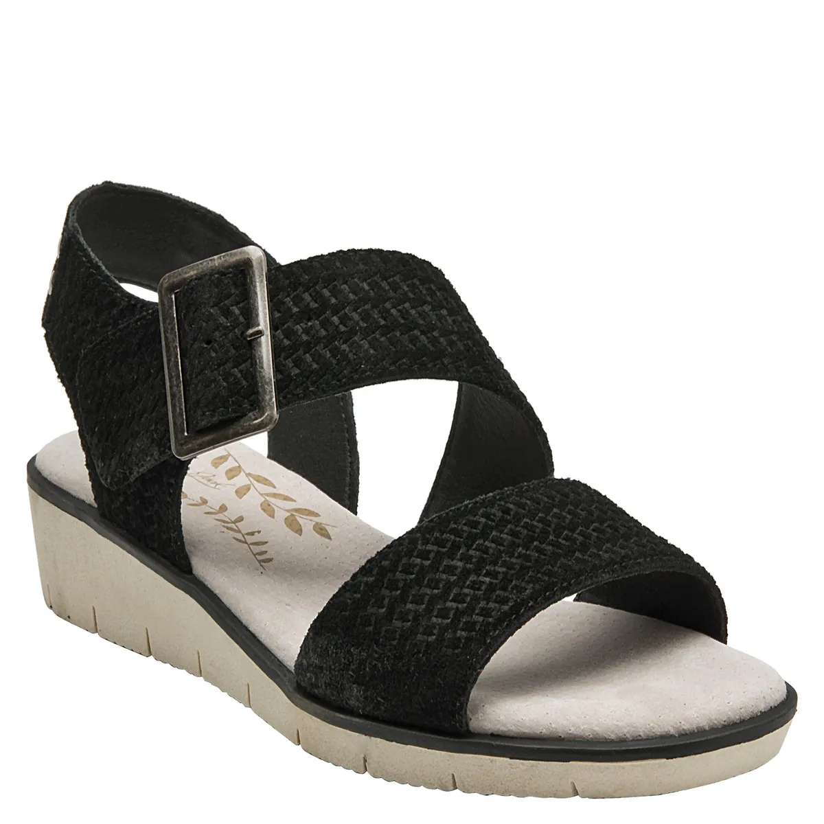 PANAMA JACK - Sandalia Mujer Cuero Negro Panama Jack