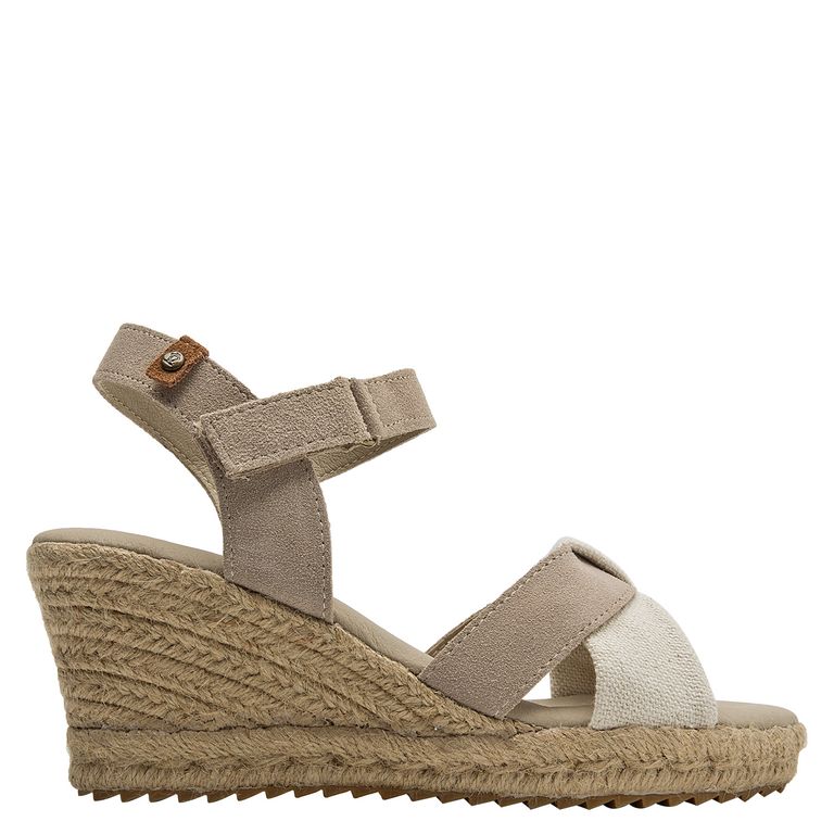 PANAMA JACK Sandalia Mujer Cuero Beige