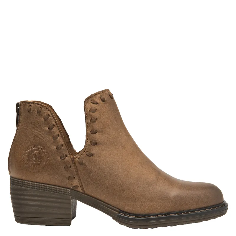 PANAMA JACK - Botín Mujer Cuero Café Panama Jack