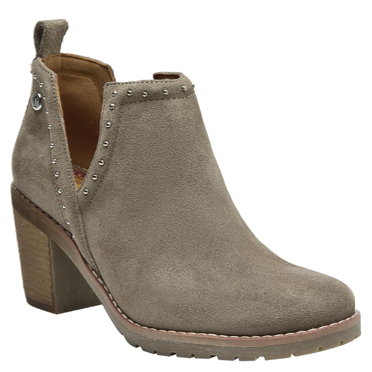 PANAMA JACK - Botín Mujer Cuero Beige Panama Jack