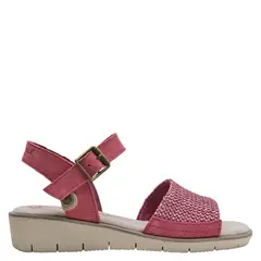 PANAMA JACK - Sandalia Mujer Cuero Rojo