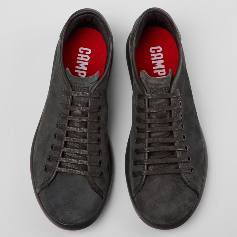 CAMPER Zapato Casual Hombre Cuero Gris Camper