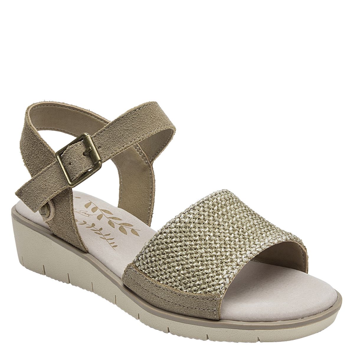 PANAMA JACK - Sandalia Mujer Cuero Verde Panama Jack