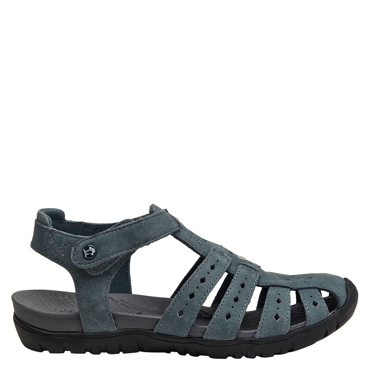 PANAMA JACK - Sandalia Mujer Cuero Azul Panama Jack