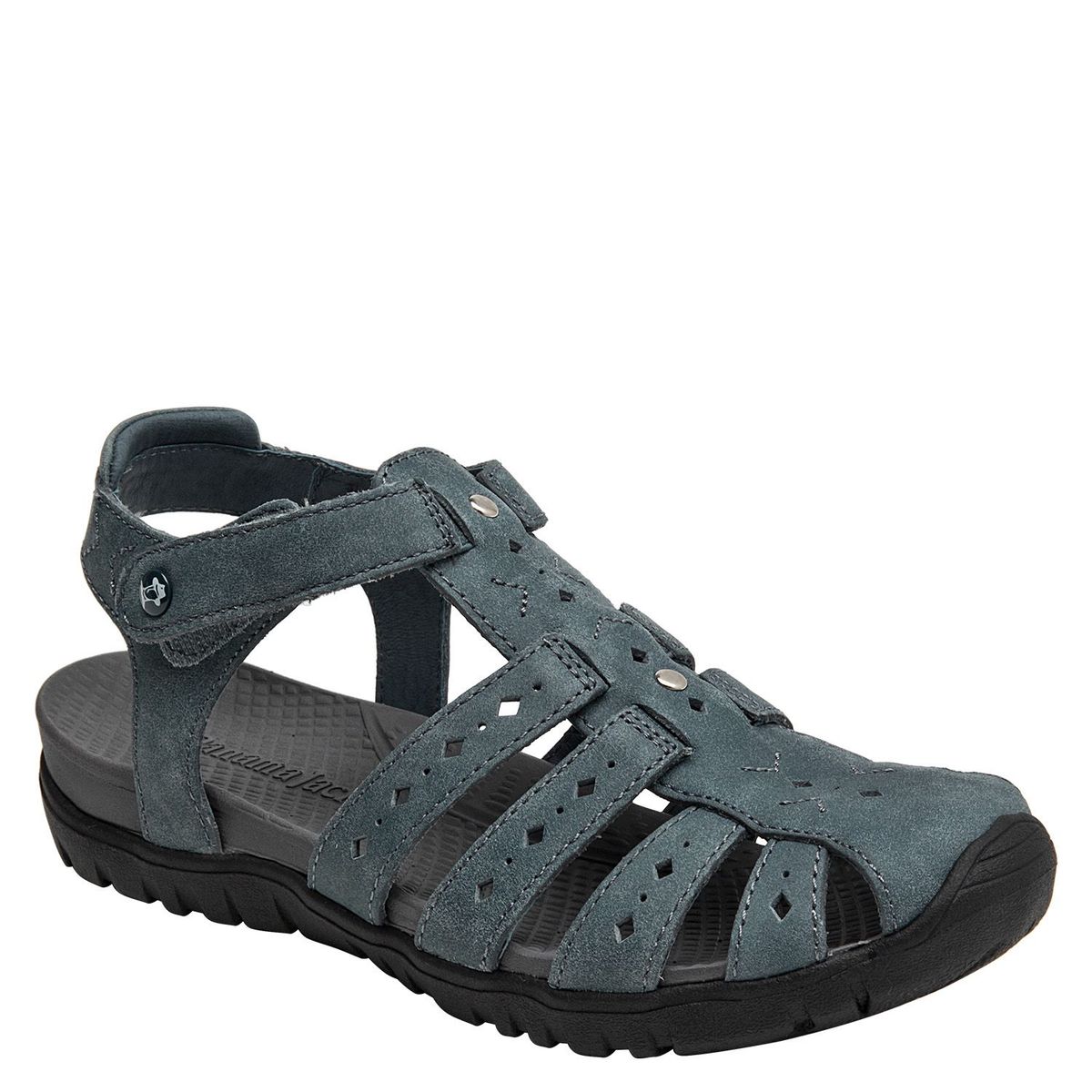 PANAMA JACK - Sandalia Mujer Cuero Azul Panama Jack