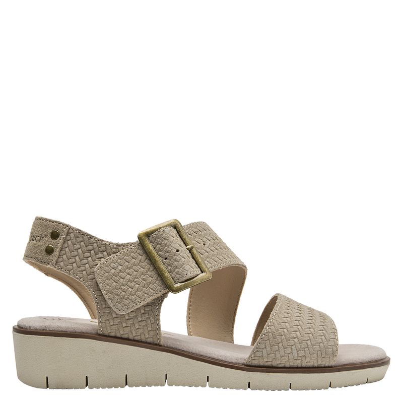 PANAMA JACK - Sandalia Mujer Cuero Beige Panama Jack