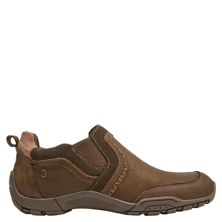 Zapatilla Urbana Mujer Cuero Café