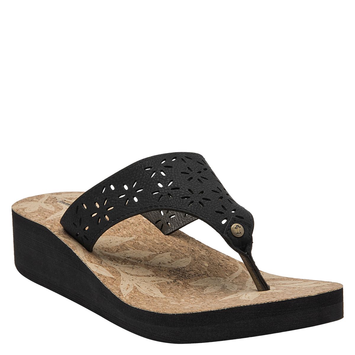 PANAMA JACK - Flip Flop Pjm0103 Hawaiana Mujer Negro Panama Jack
