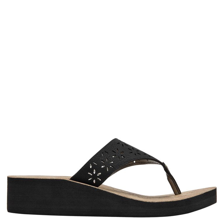 Flip Flop Pjm0103 Hawaiana Mujer Negro