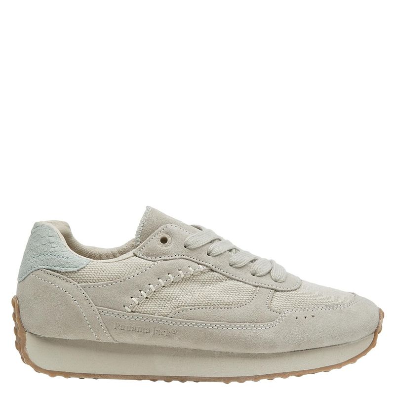PANAMA JACK - Zapatilla Urbana Mujer Cuero Blanco Panama Jack