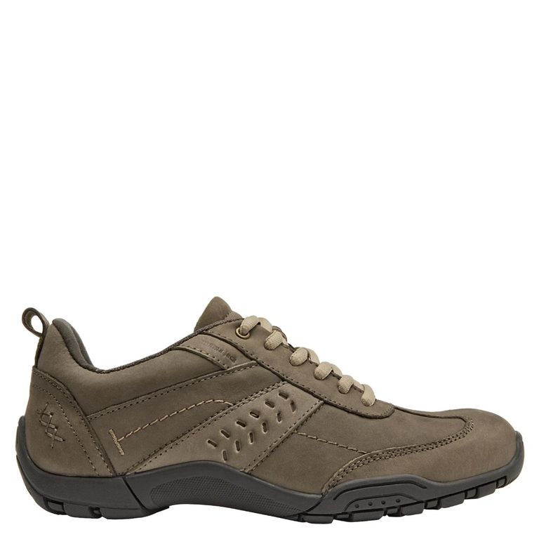 Zapatilla Urbana Mujer Cuero Beige