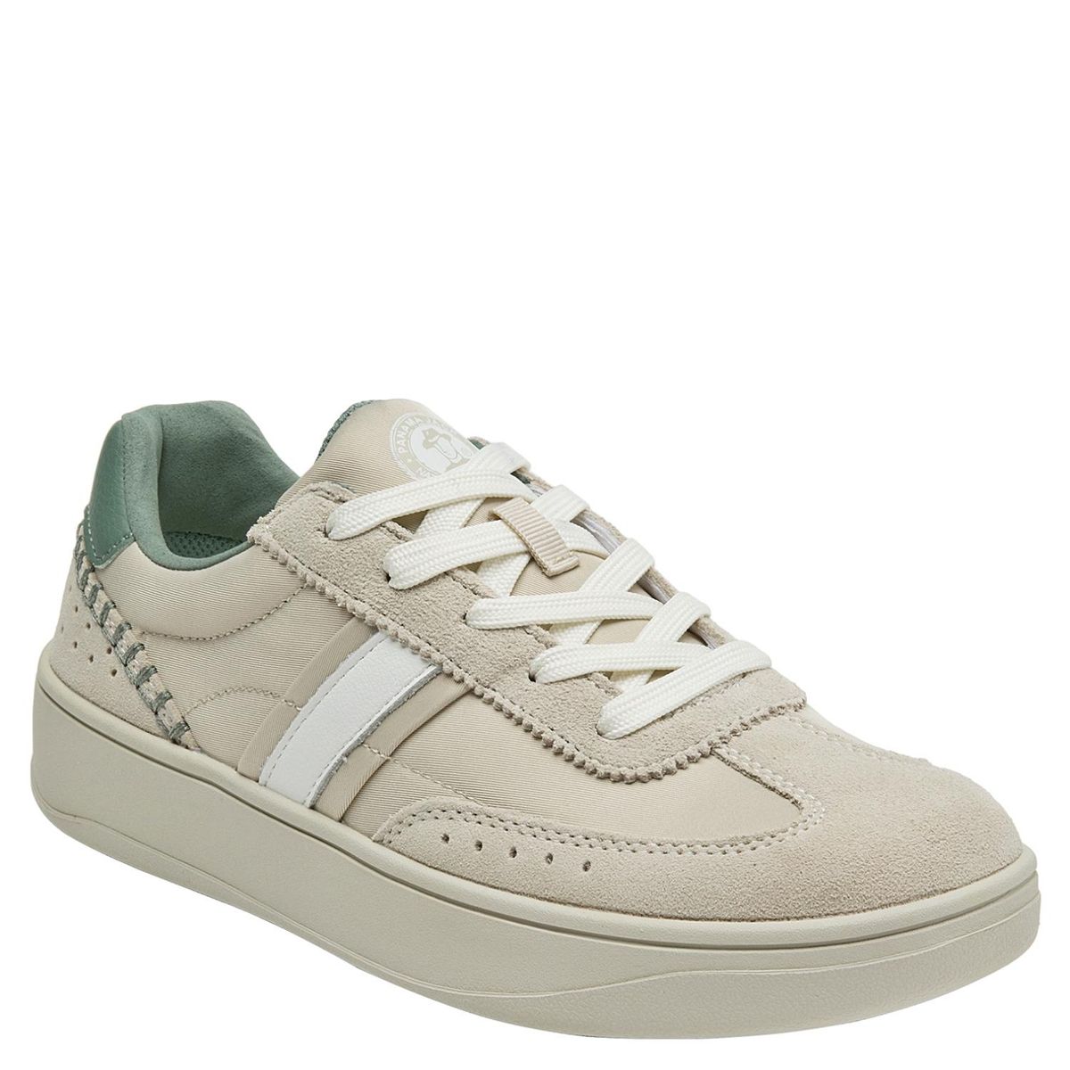 PANAMA JACK - Zapatilla Urbana Mujer Cuero Blanco Panama Jack