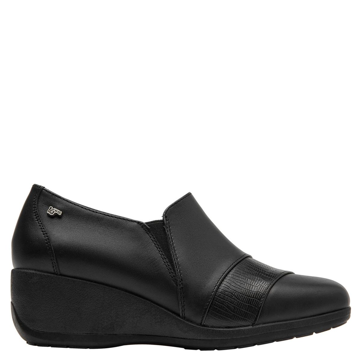 16 HRS - Zapato Casual Mujer Cuero Negro 16 Hrs