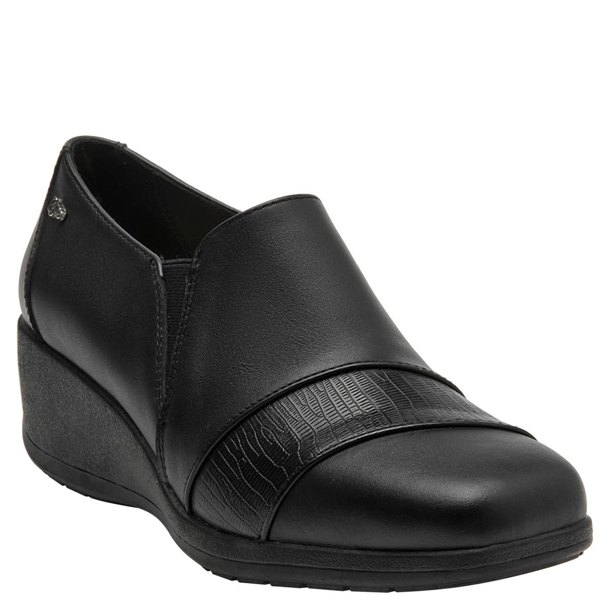 16 HRS - Zapato Casual Mujer Cuero Negro 16 Hrs