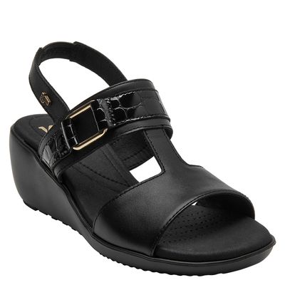 Imagen 2 del producto Sandalia Mujer Cuero Negro