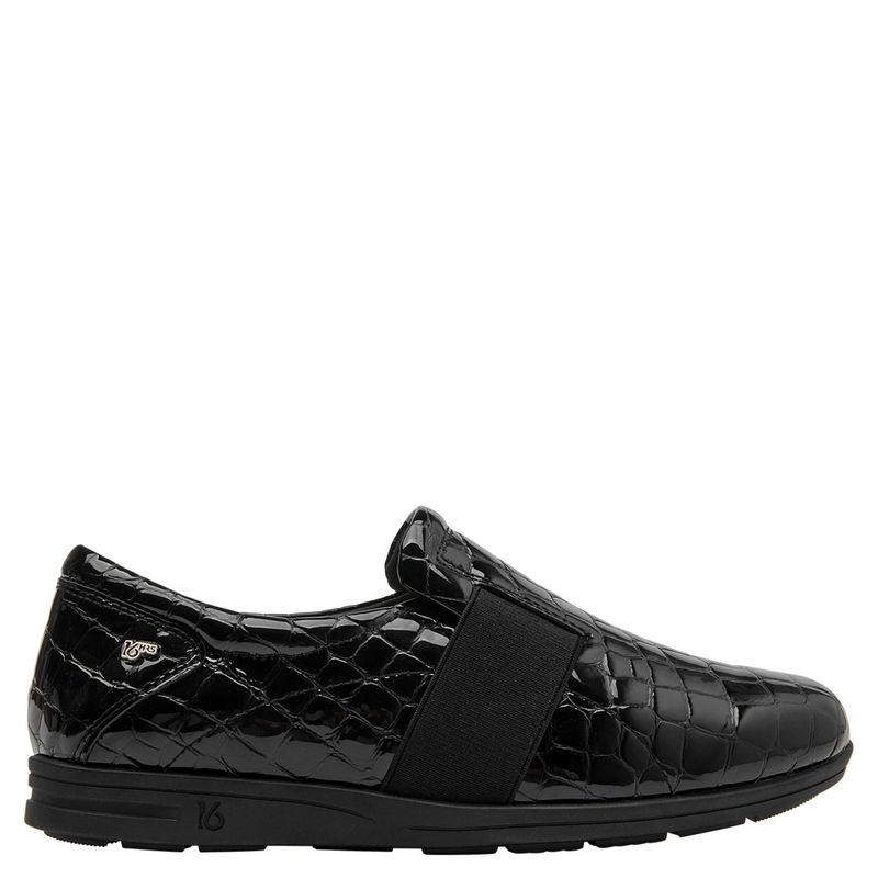 16 HRS - Zapato Casual Mujer Cuero Negro 16 Hrs