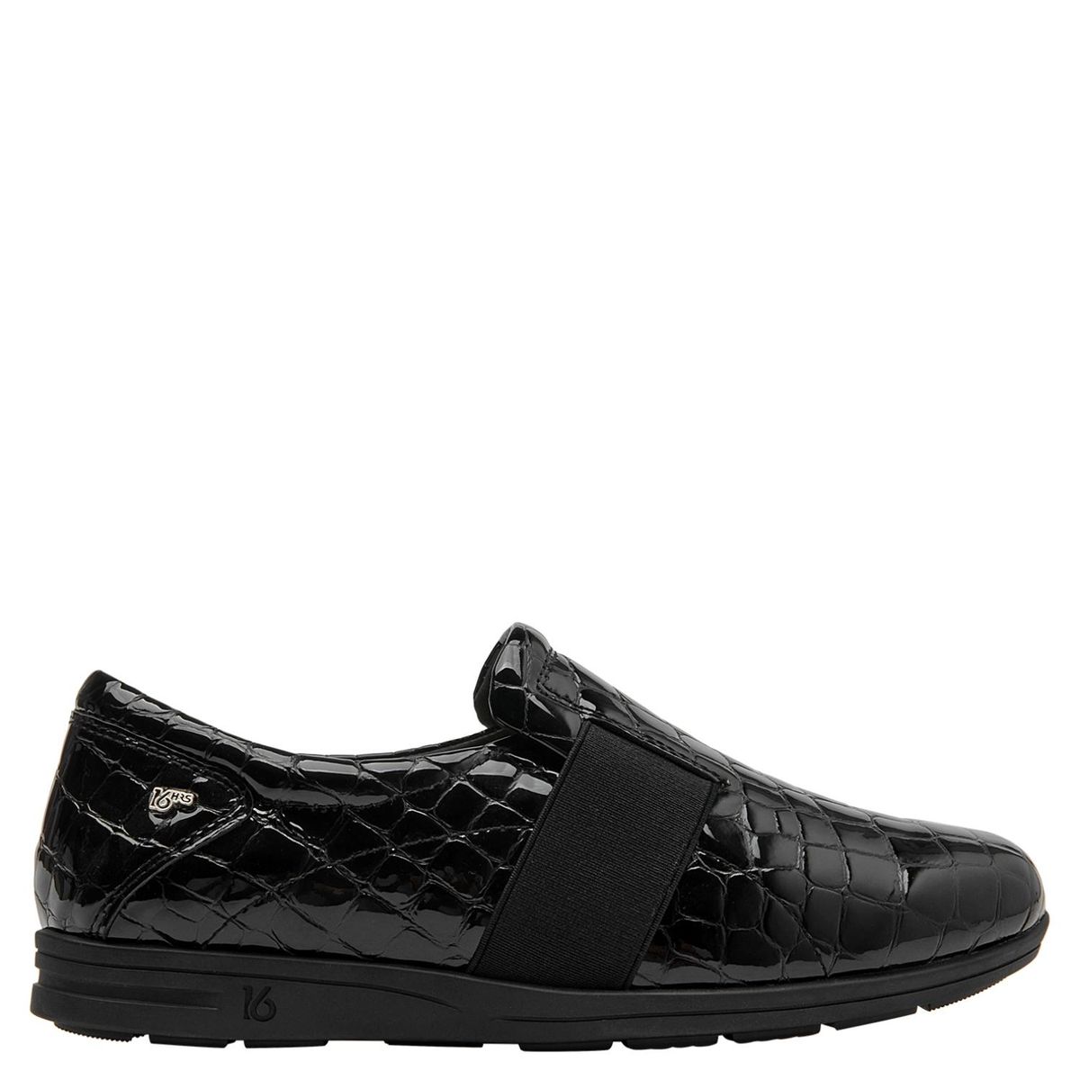 16 HRS - Zapato Casual Mujer Cuero Negro 16 Hrs