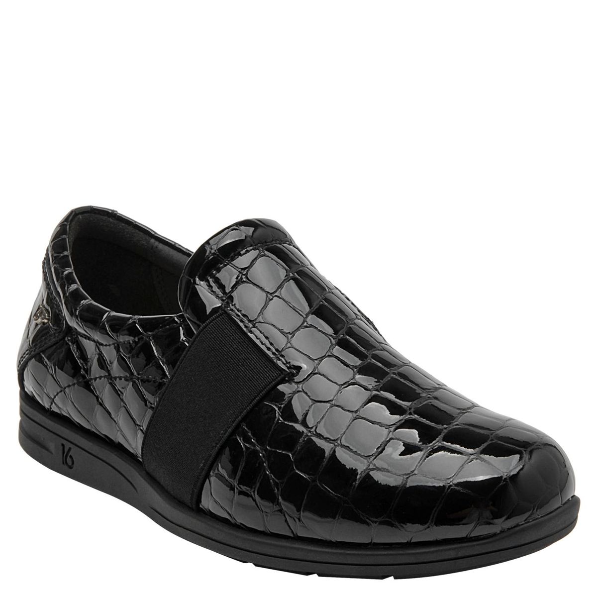 16 HRS - Zapato Casual Mujer Cuero Negro 16 Hrs
