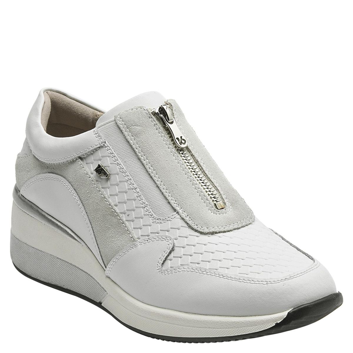 16 HRS - Zapatilla Urbana Mujer Cuero Blanco 16 Hrs