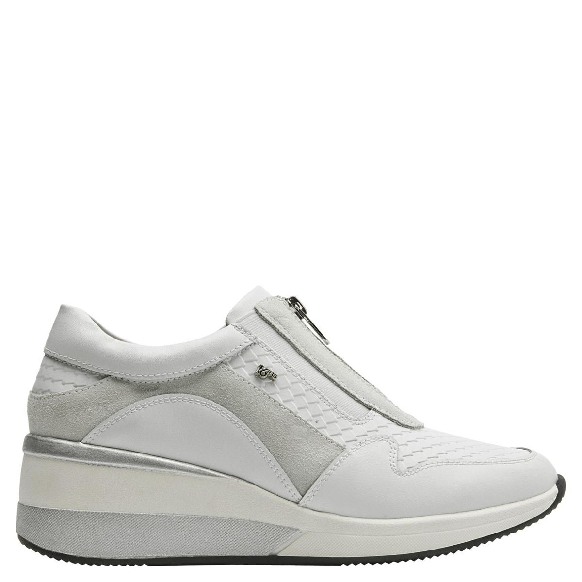 16 HRS - Zapatilla Urbana Mujer Cuero Blanco 16 Hrs