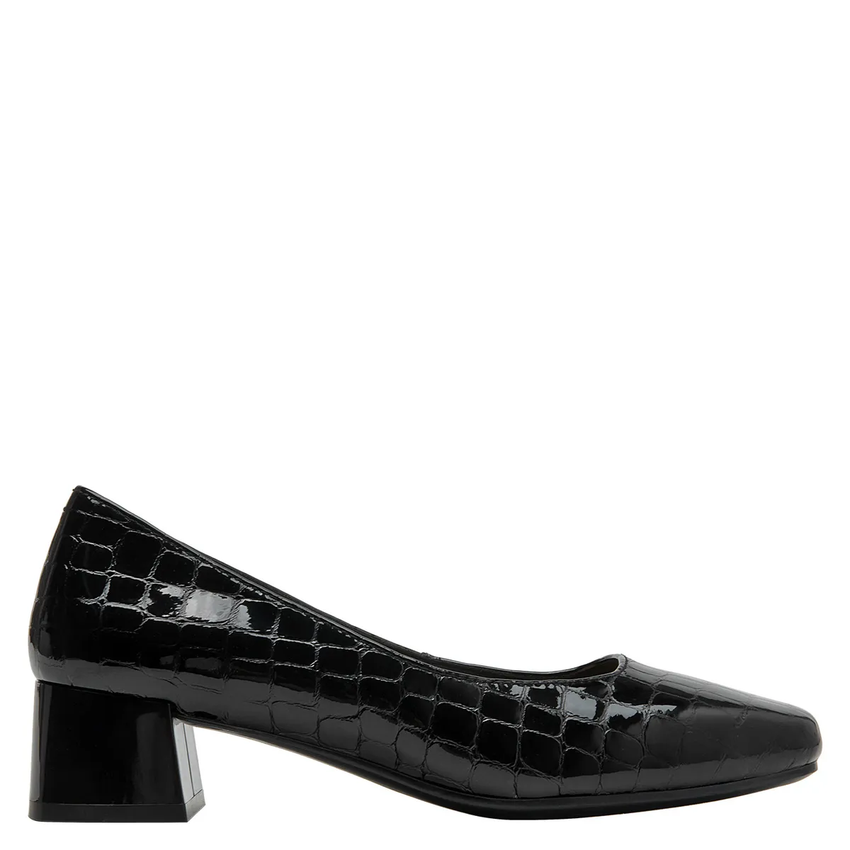 16 HRS - Zapato Casual Mujer Cuero Negro 16 Hrs