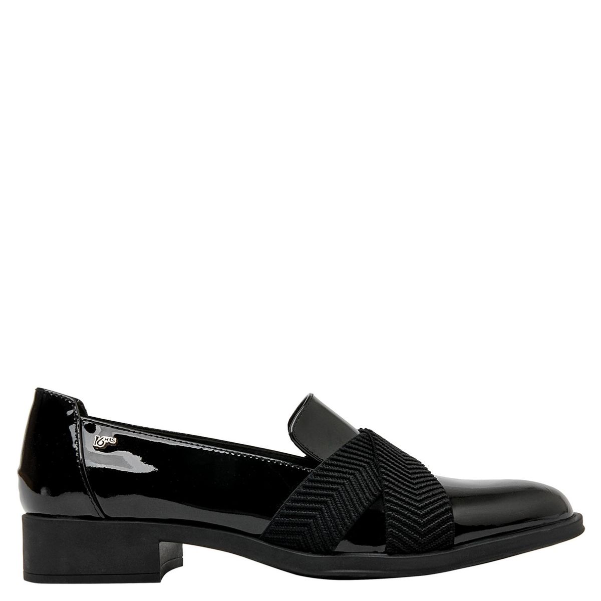 16 HRS - Zapato Casual Mujer Cuero Negro 16 Hrs