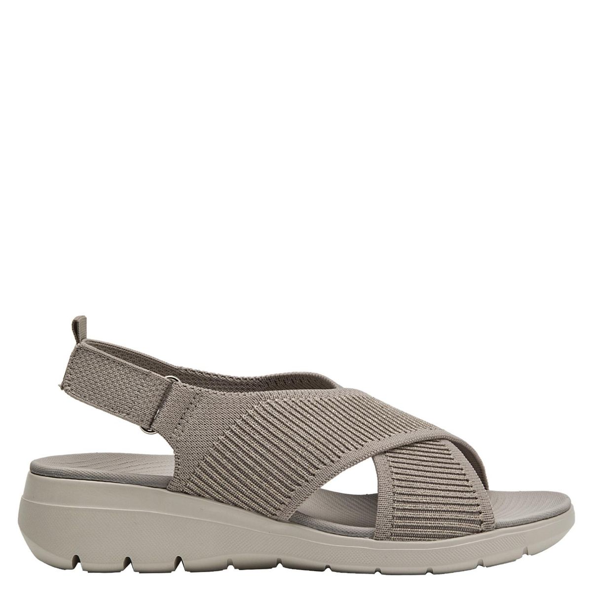 16 HRS - Sandalia Mujer Gris 16 Hrs