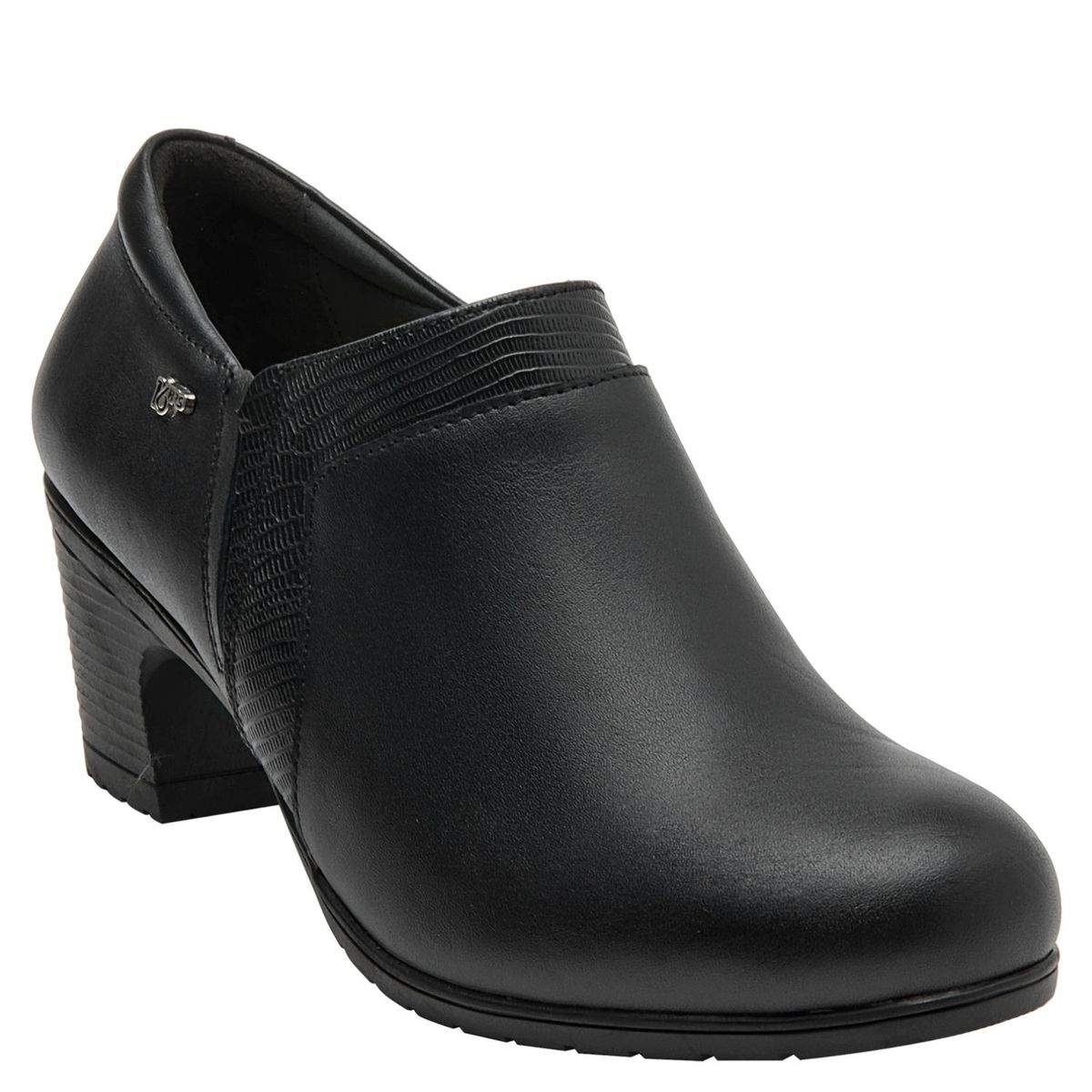 16 HRS - Zapato Casual Mujer Cuero Negro 16 Hrs