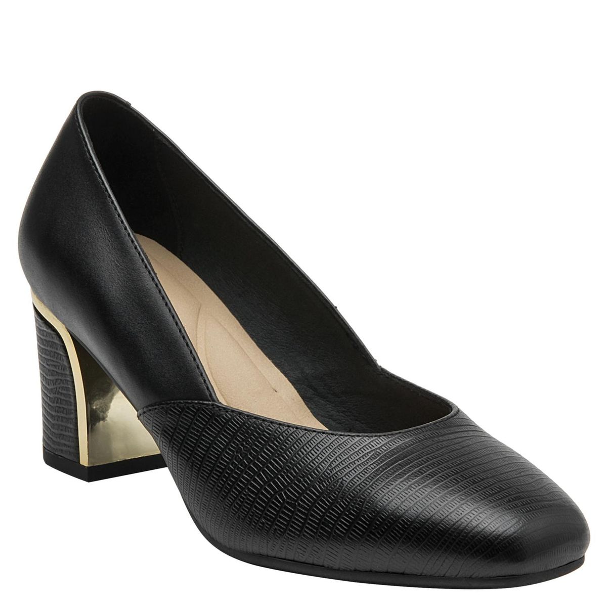 16 HRS - Zapato Formal Mujer Cuero Negro Bruno Rossi
