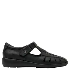 16 HRS - Zapato Casual Mujer Cuero Negro