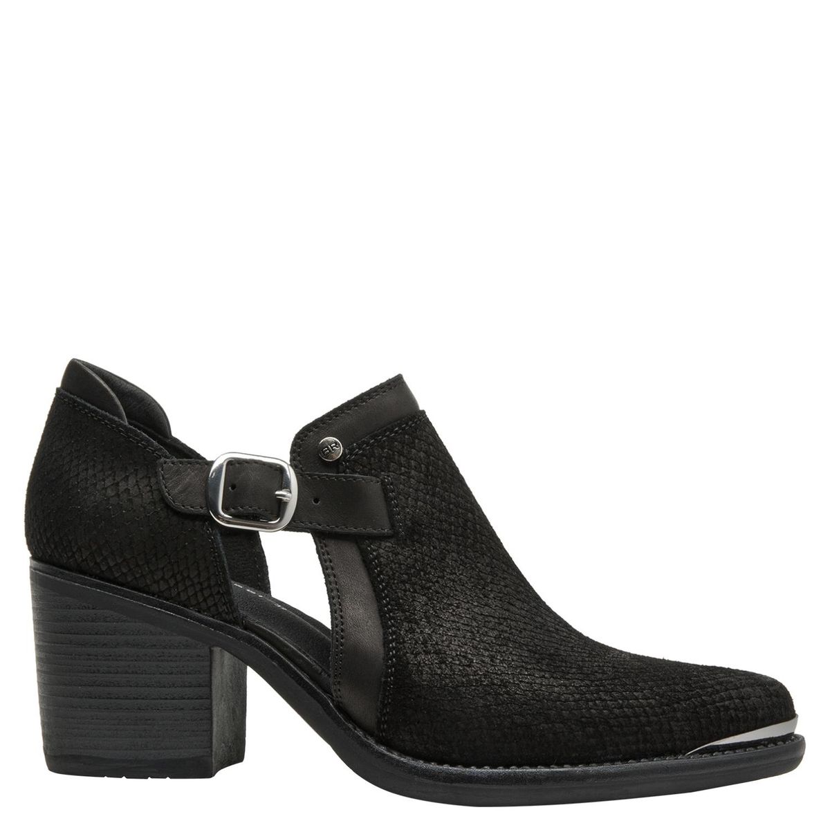 BRUNO ROSSI - Zapato Casual Mujer Cuero Negro Bruno Rossi