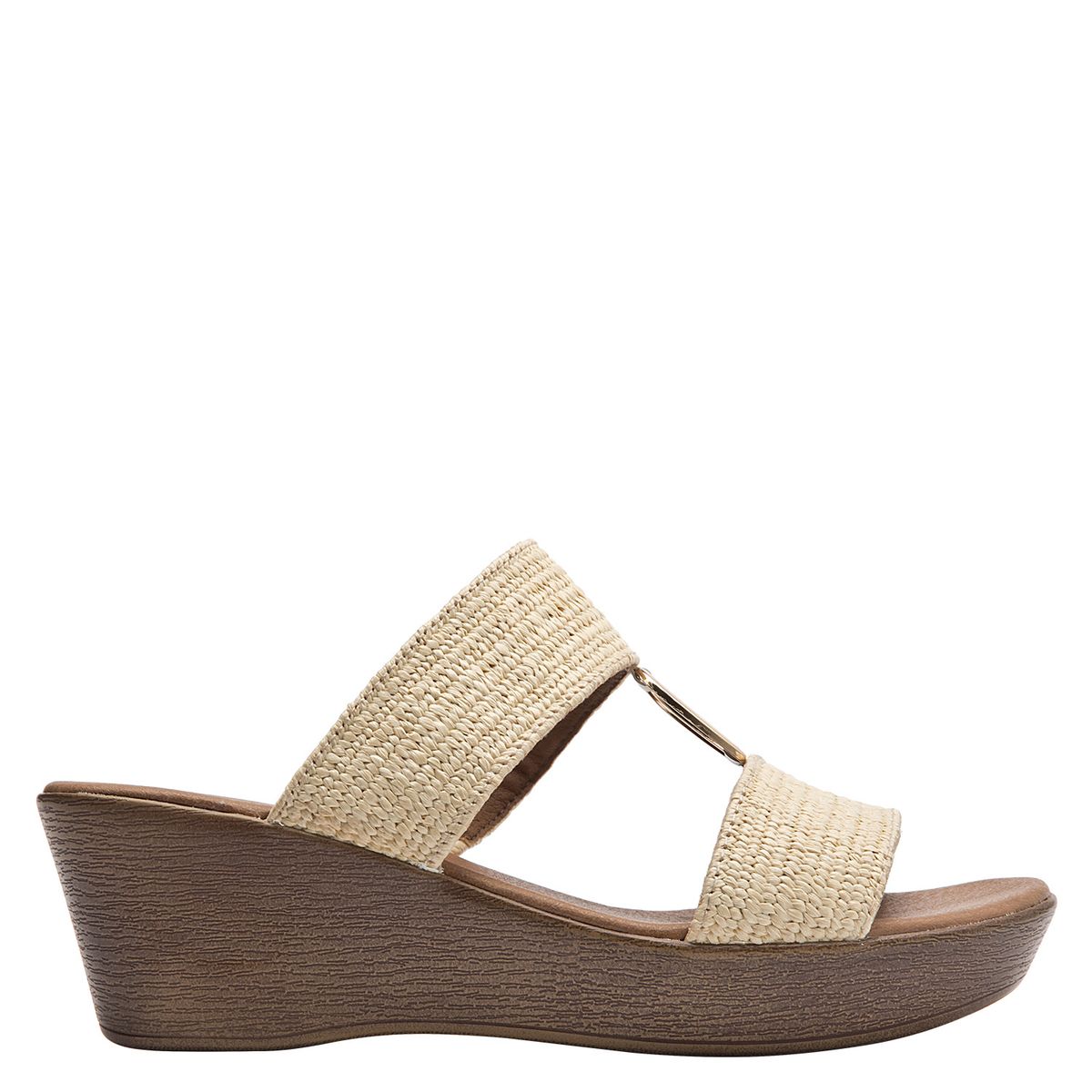 BRUNO ROSSI - Sandalia Mujer Beige Bruno Rossi