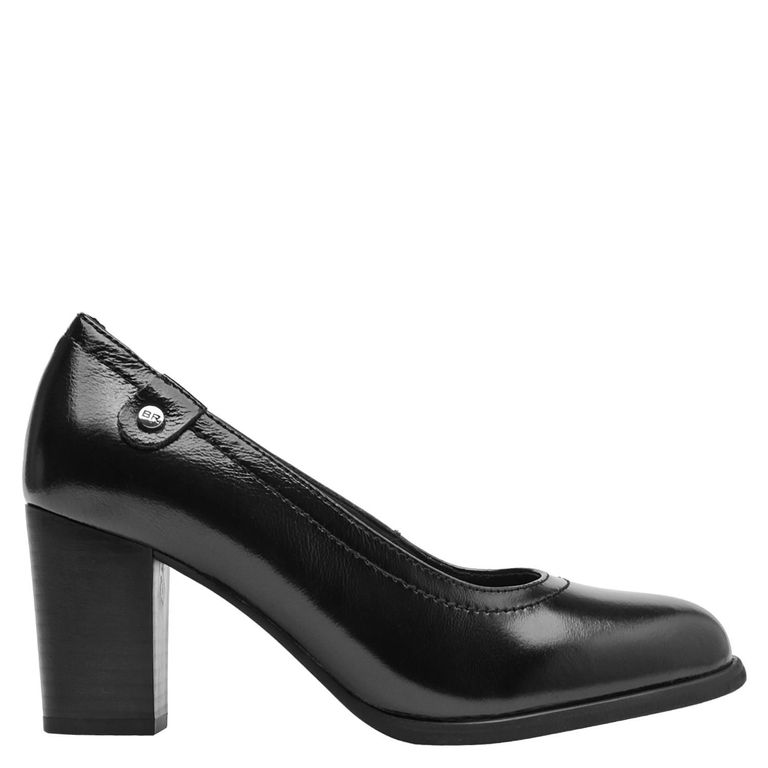Zapato Formal Mujer Cuero Negro