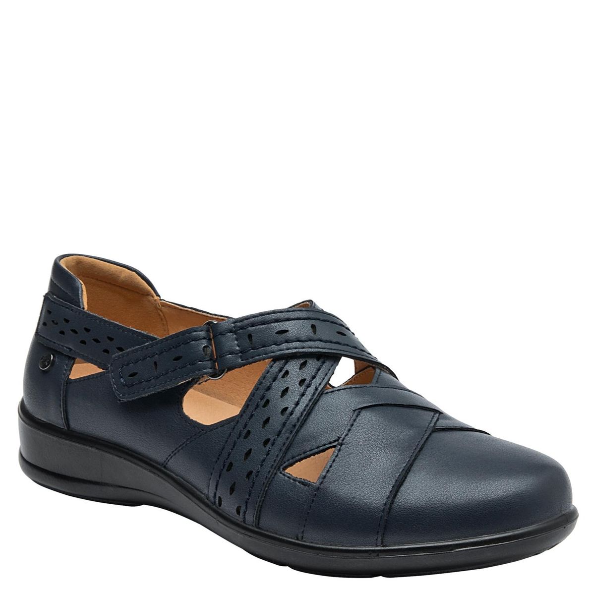 BRUNO ROSSI - Zapato Casual Mujer Cuero Azul Bruno Rossi