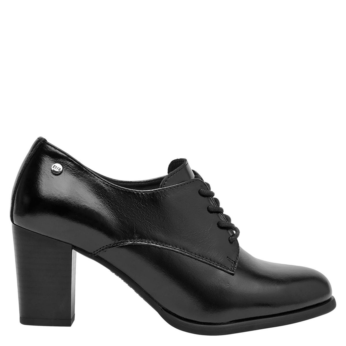 BRUNO ROSSI - Zapato Formal Mujer Cuero Negro Bruno Rossi