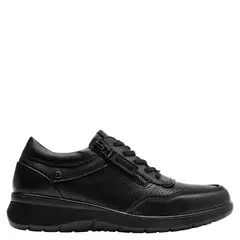 BRUNO ROSSI - Zapato Casual Mujer Cuero Negro