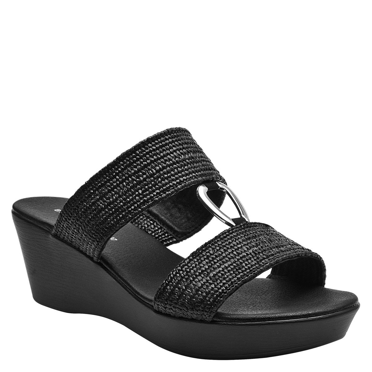 BRUNO ROSSI - Sandalia Mujer Negro Bruno Rossi