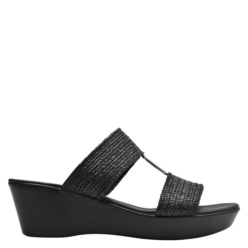 BRUNO ROSSI - Sandalia Mujer Negro Bruno Rossi
