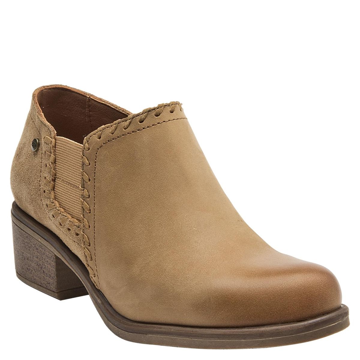 BRUNO ROSSI - Botin Mujer Cuero Café Bruno Rossi