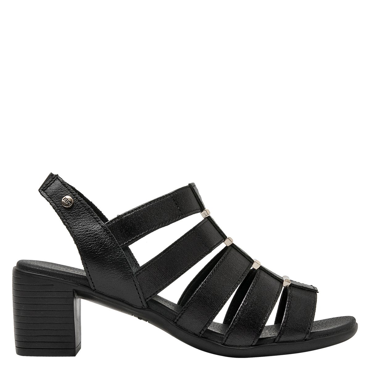 BRUNO ROSSI - Sandalia Mujer Negro Bruno Rossi