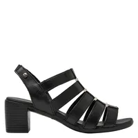 Sandalia Mujer Negro