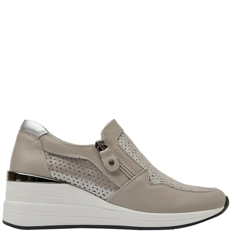 BRUNO ROSSI - Zapatilla Urbana Mujer Cuero Bruno Rossi