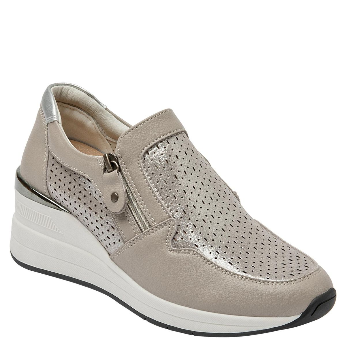 BRUNO ROSSI - Zapatilla Urbana Mujer Cuero Bruno Rossi