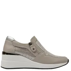 BRUNO ROSSI - Zapatilla Urbana Mujer Cuero