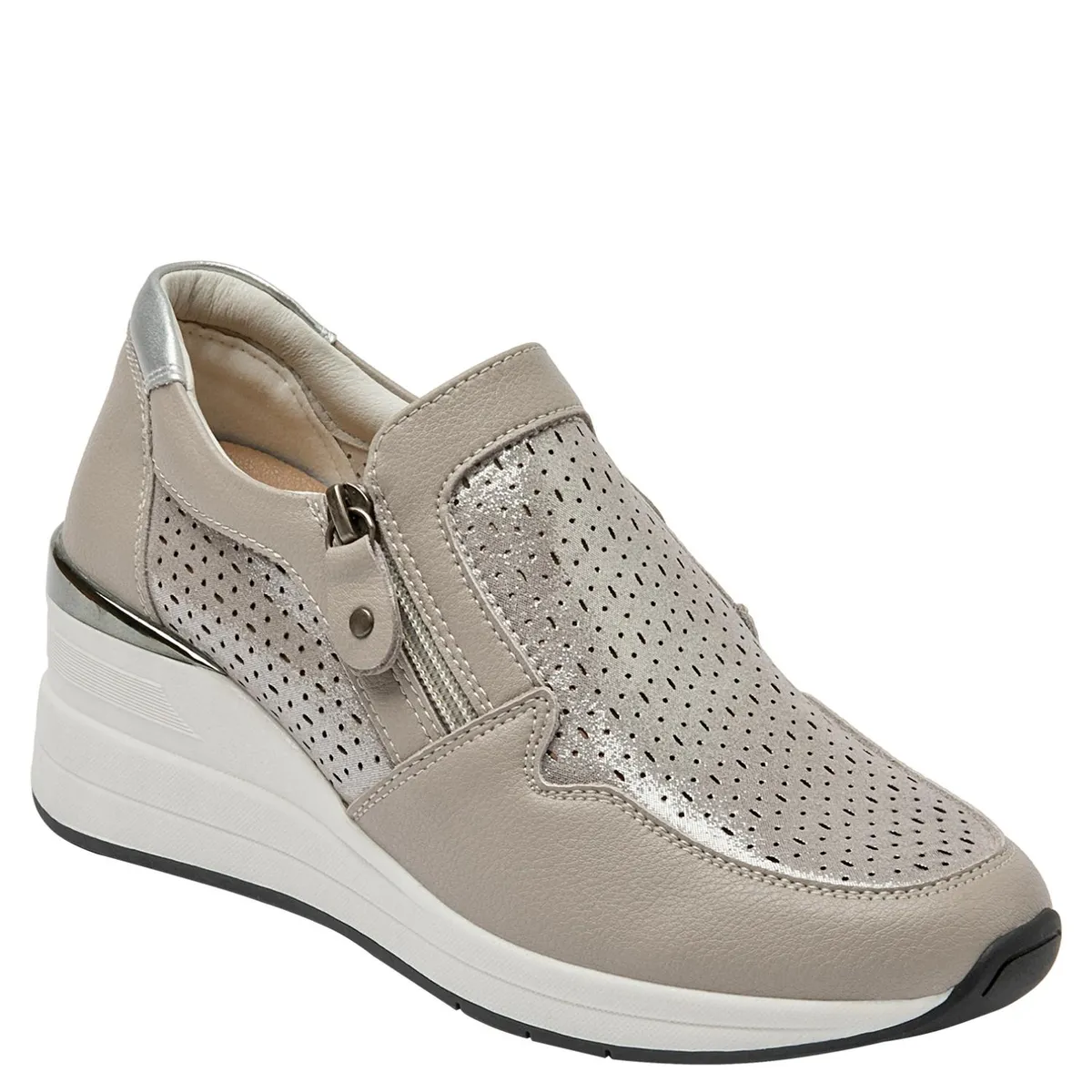 BRUNO ROSSI - Zapatilla Urbana Mujer Cuero Bruno Rossi