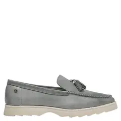 POLLINI - Mocasin Mujer Cuero Azul