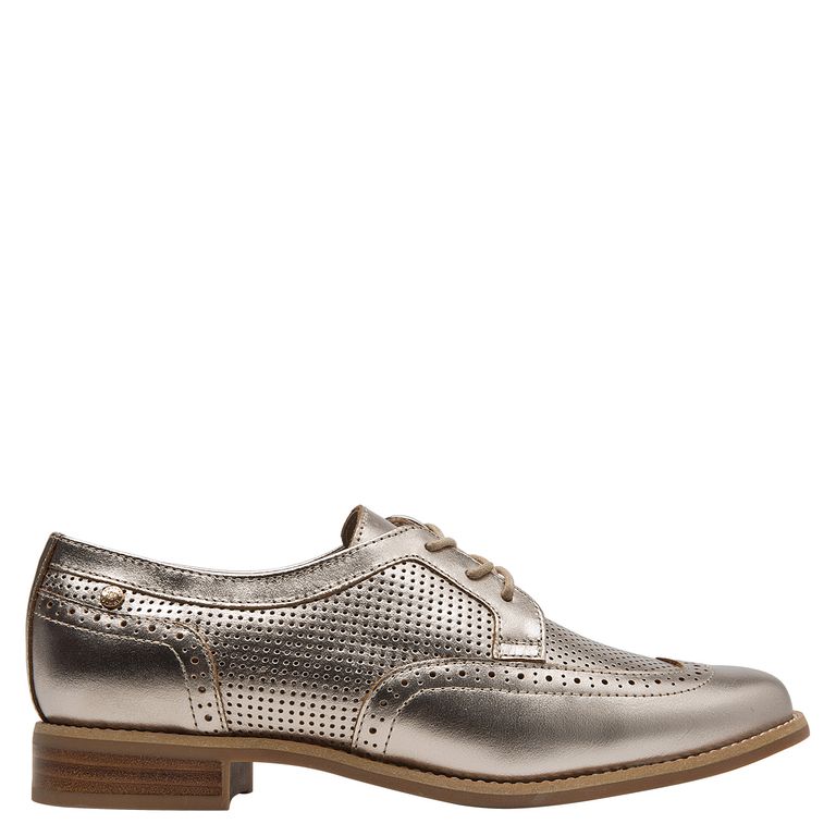 POLLINI Zapato Casual Mujer Cuero Amarillo