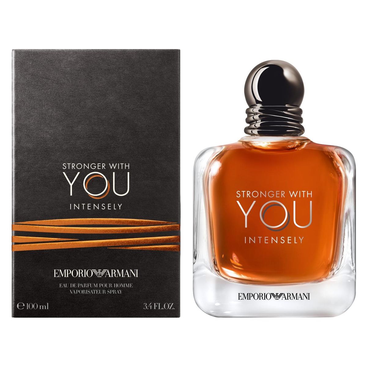 GIORGIO ARMANI - Perfume Hombre Stronger with You Intensely Eau de Parfum 100ml Edición Limitada Giorgio Armani